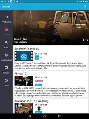 Telkku.com android App screenshot 2